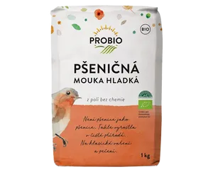 PROBIO Mouka pšeničná hladká 1kg BIO